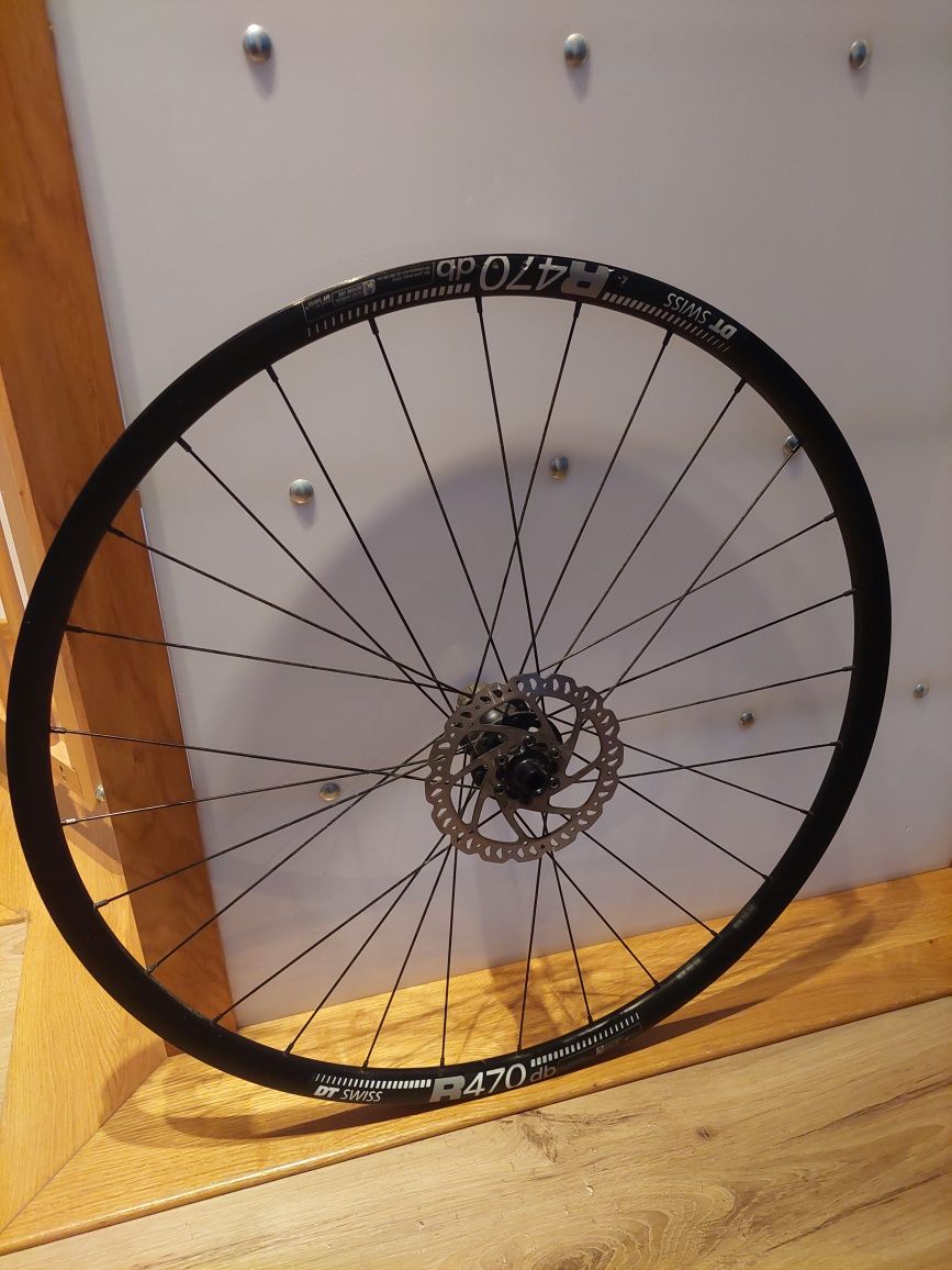 Koła gravel DT Swiss R470 Novatec 0791/2 SB, 6 srub, 12x100/12x142/qr