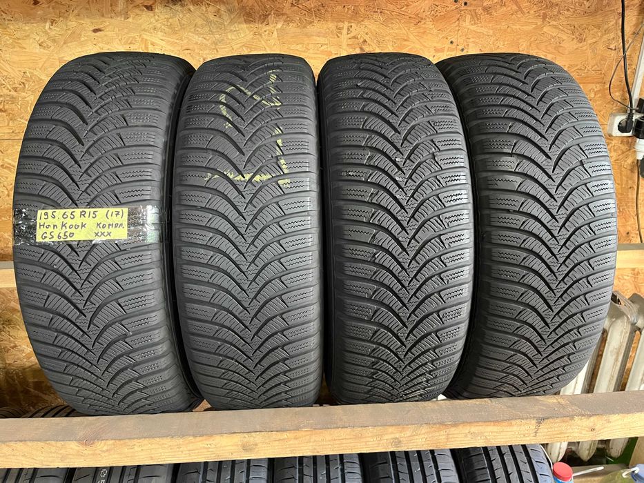 GS650 Зимові шини 195/65r15 Hankook Winter Icept RS2 комплект резина