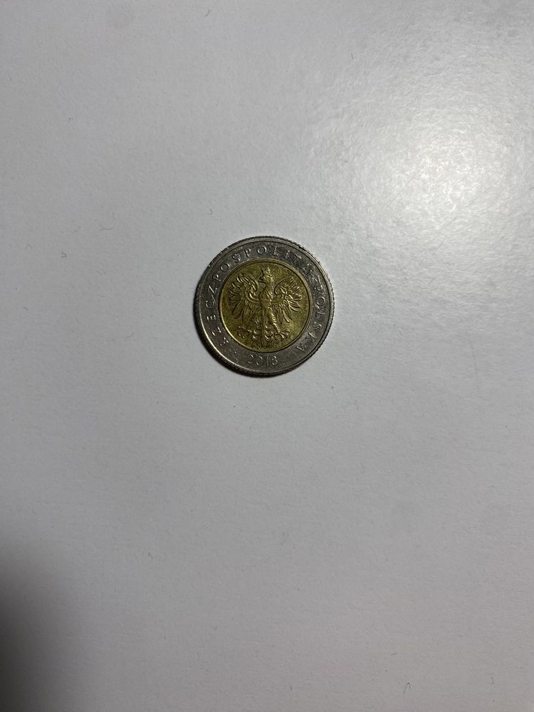 Kolekcjonerska Moneta Numizmatyczna Destrukt 5 zł 2018