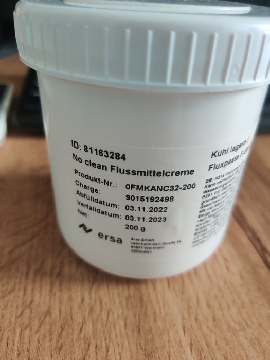 Флюс для пайки Ersa 0FMKANC32 Exp 03.2026 10сс ОЛХ не відправляю