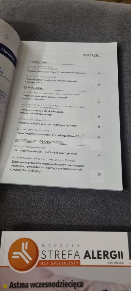 Czasopisma/gazety medyczne dla lekarzy