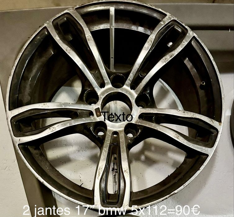 4 jantes bmw 16” furação 5x120