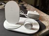 Belkin WIZ001 Ładowarka 3w1 indukcyjna