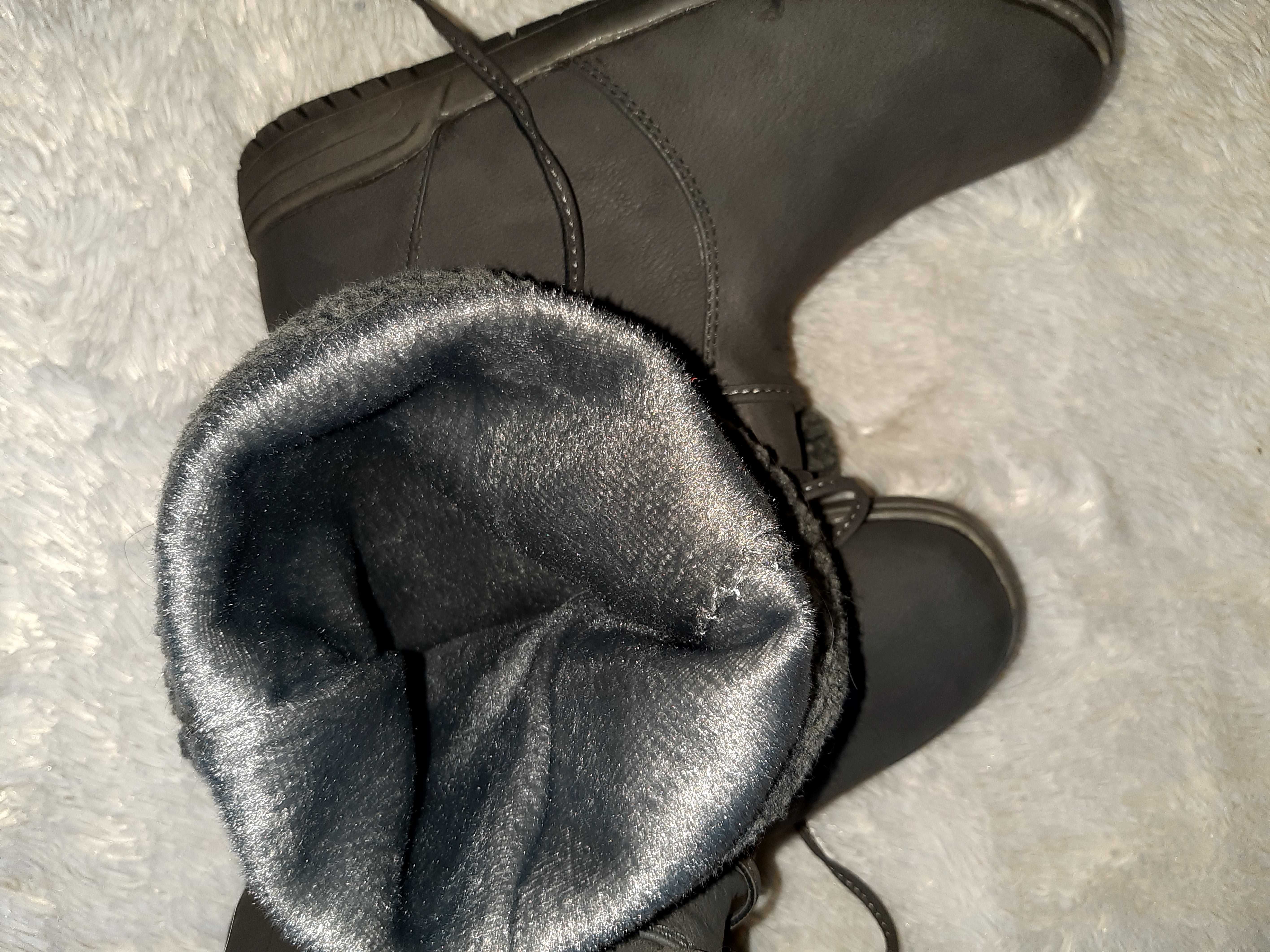 Buty zimowe,śniegowce ,kozaki R.39