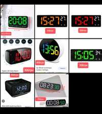 Часи оптом дешево електронні  на стіл стіну  термометр будильник