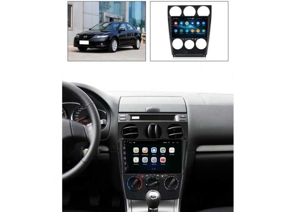 Radio samochodowe Android Mazda 6 Atenza (9", UV) 2002.-2008