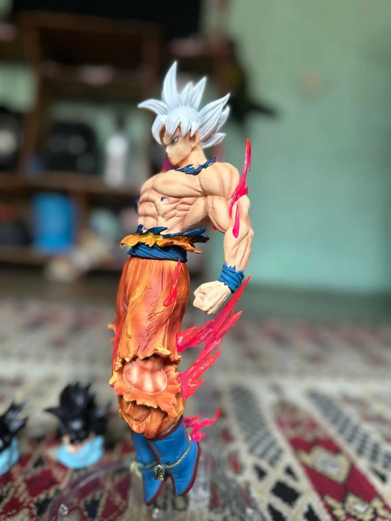 Piękna figurka Son Goku SONGO Dragon Ball Z 35 cm WYMIENNE GŁOWY