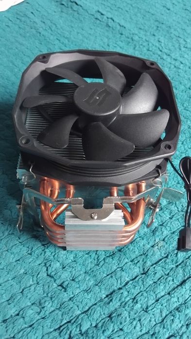 Aktywne chlodzenie procesora wentylator sinentium pc spartan 4