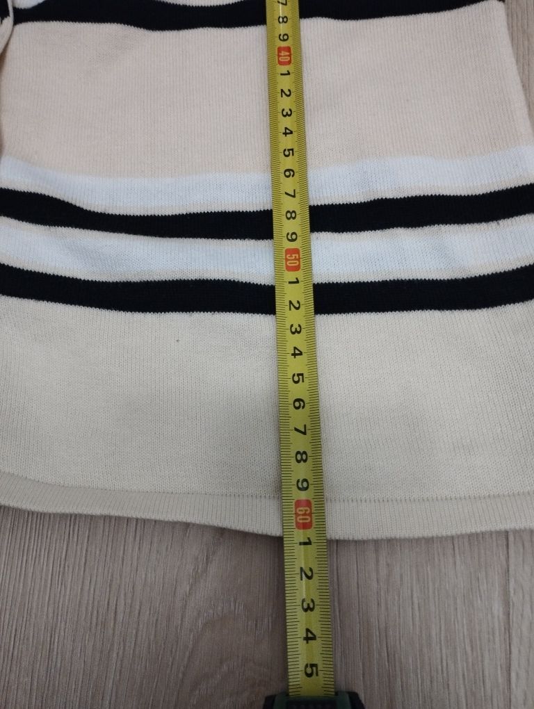 Sweterek rozpinany kardigan 100% bawełna Eddie Bauer, r.38(M)
