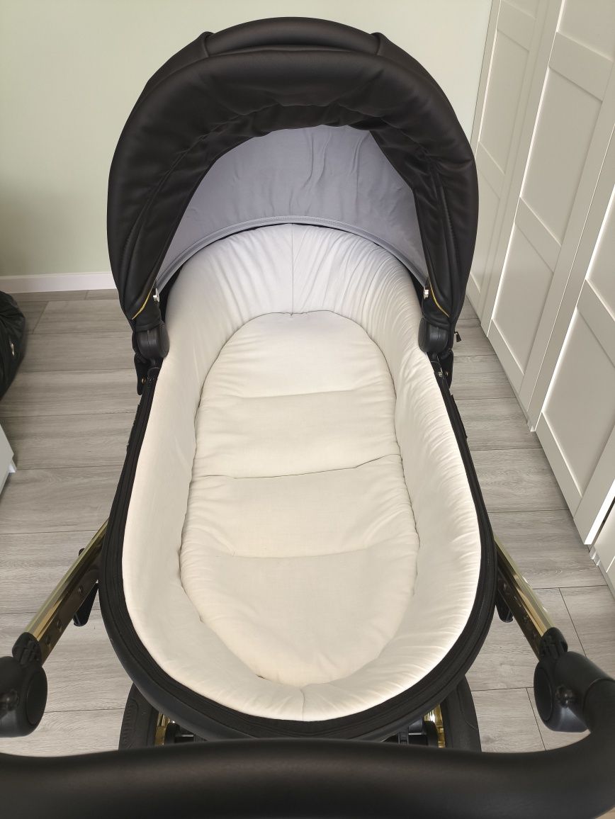 Wózek Junama 3w1 fotelik cybex z bazą