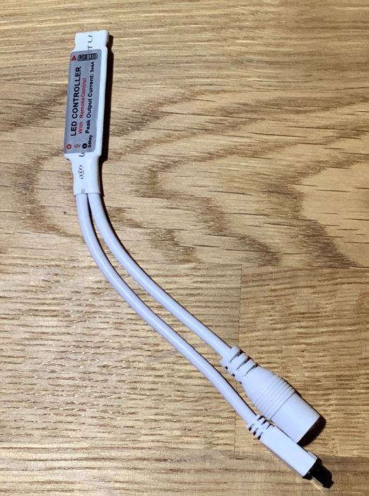 Fita led 5 metros com comando multifunções e transformador [NOVA]