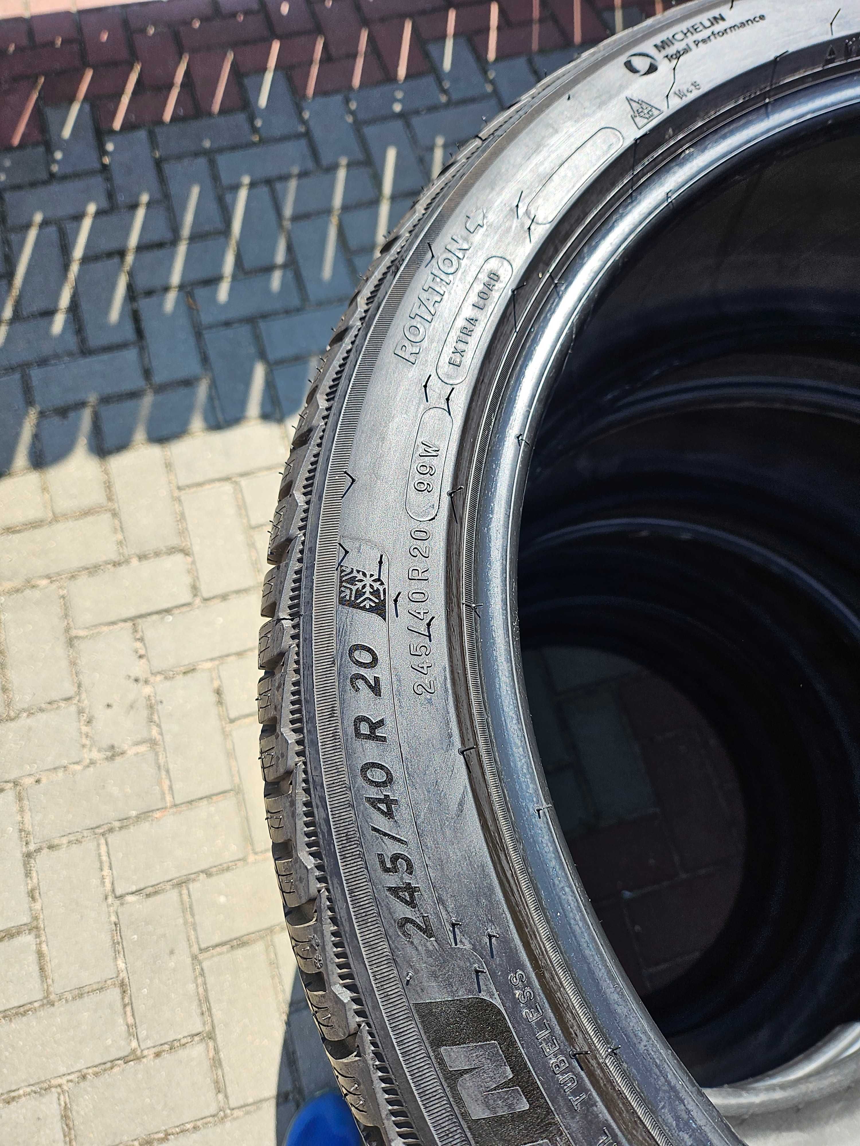 Opony Michalin Pilot Alpin 5  245/40 R20 jak nowe