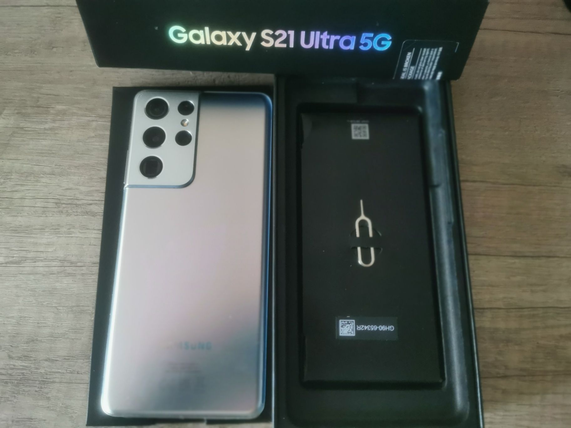 Samsung s21 ultra 12 /256 komplet pudełko