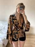 Блуза у стилі Dolce & Gabbana