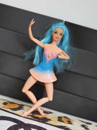 Lalka baletnica ruchome kończyny niebieskie włosy