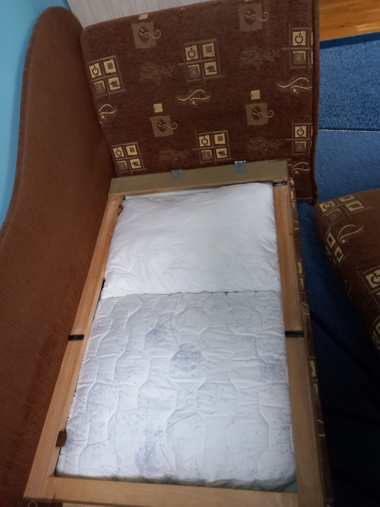 Sofa łóżko 1 osobowe rozkładane spanie