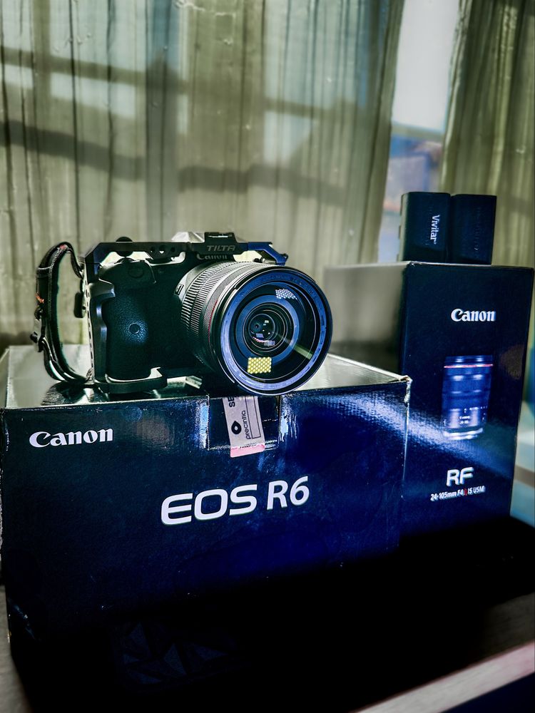 Canon R6 + objetiva 24-105 rf f4 serie L