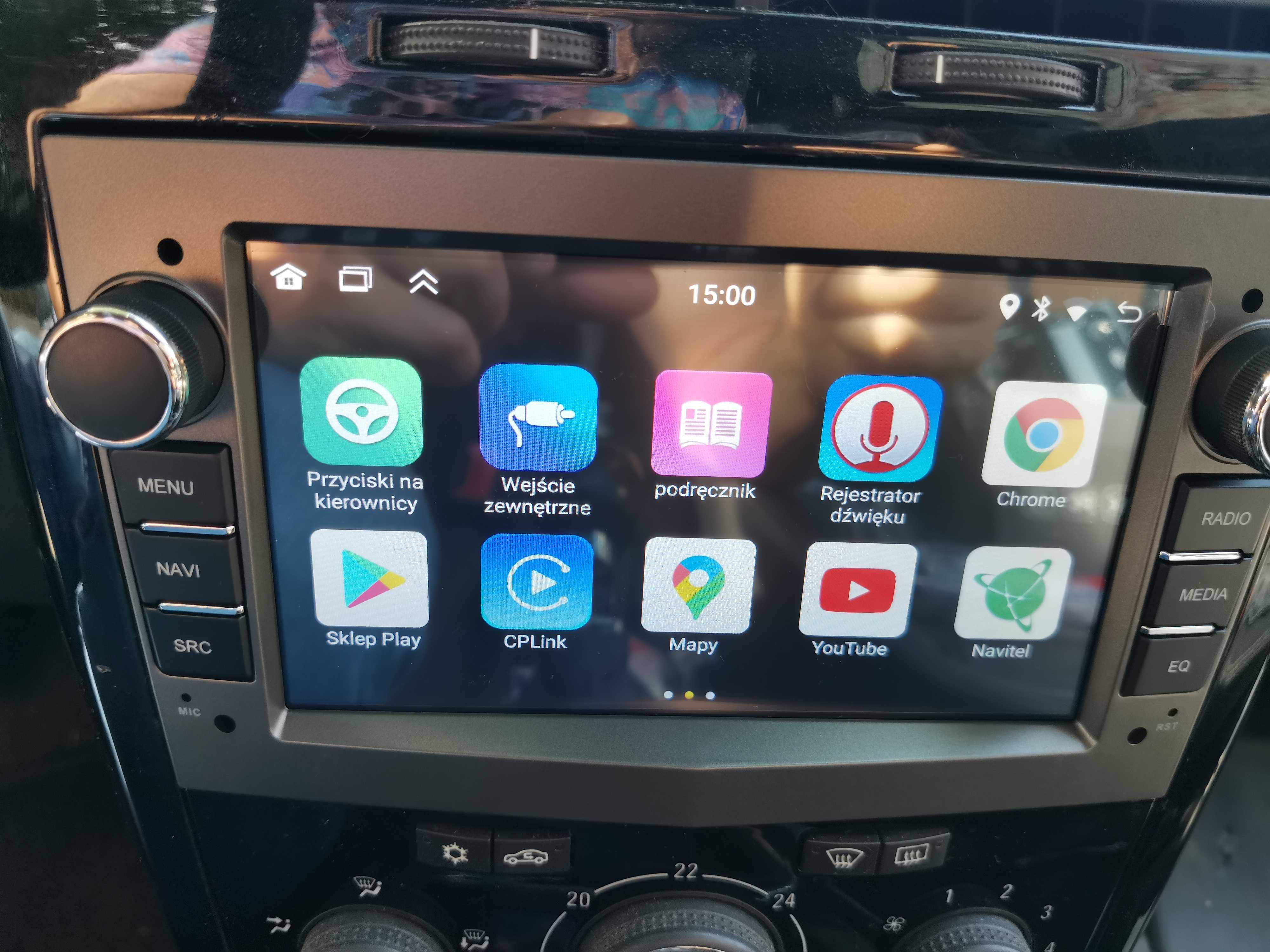 Radio Opel Astra H Android 13 2GB + 32GB GPS Wi-Fi z DSP Super dźwięk