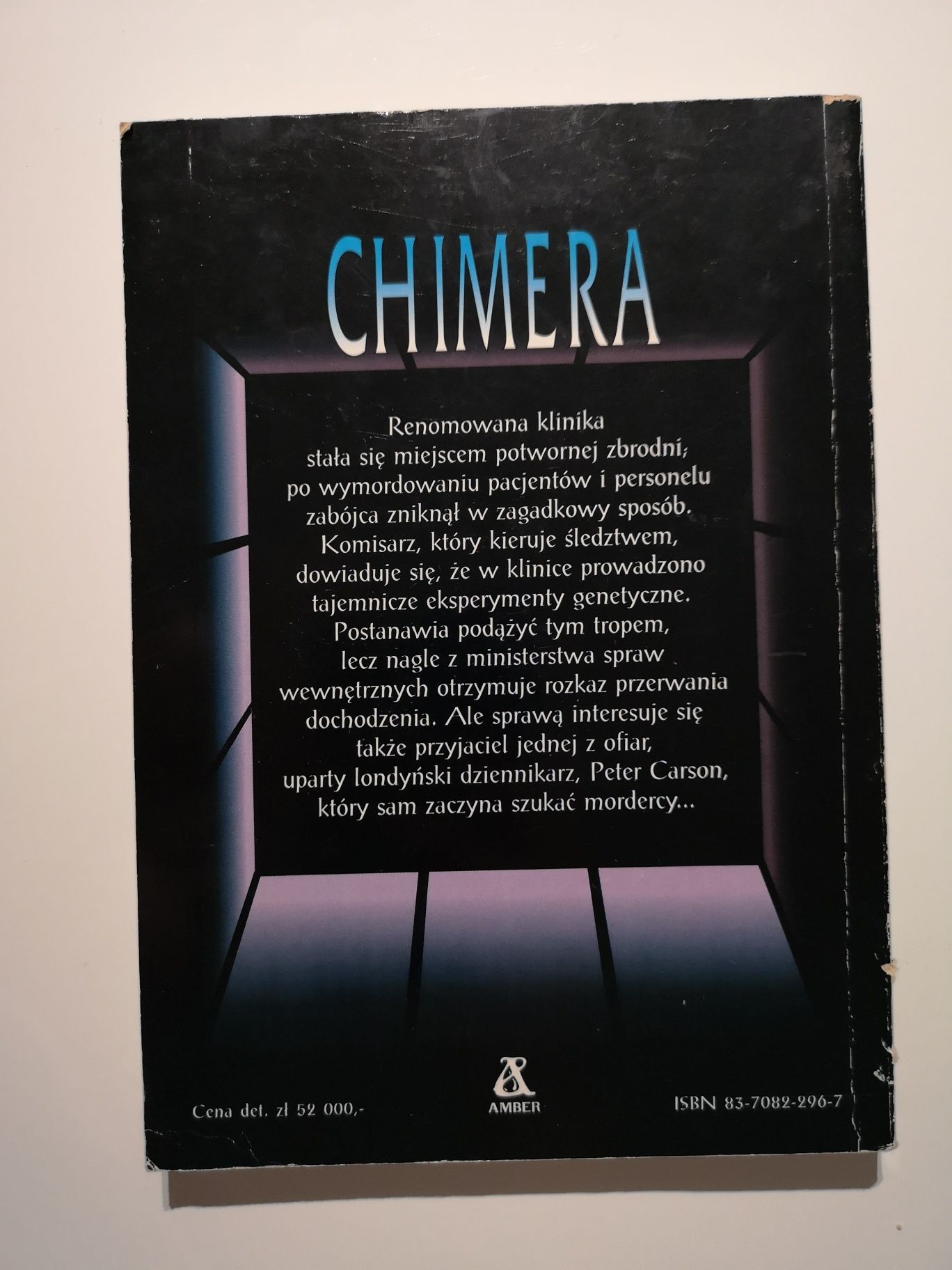 Chimera Stephen Gallagher - książka