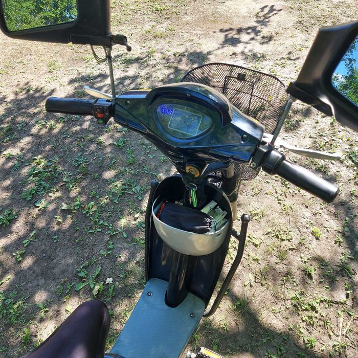 Електровелосипед б/в, електроскутер.