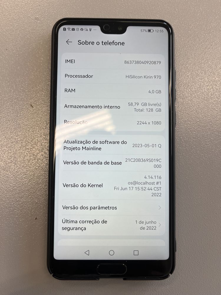 Huawei P20 - EMl-LO9