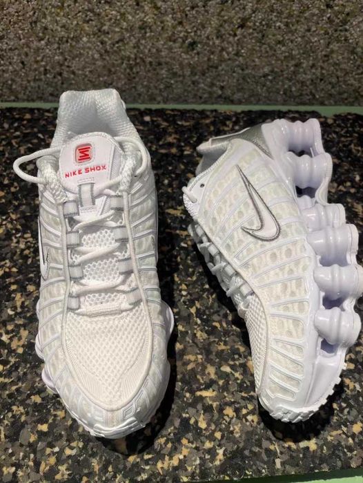 "Buty Trampki" Nike_Shox_TL_White_R.40