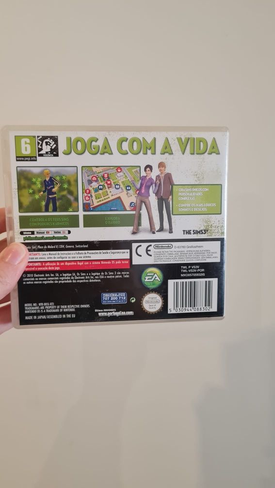 Jogo Sims 3 para Nintendo Ds