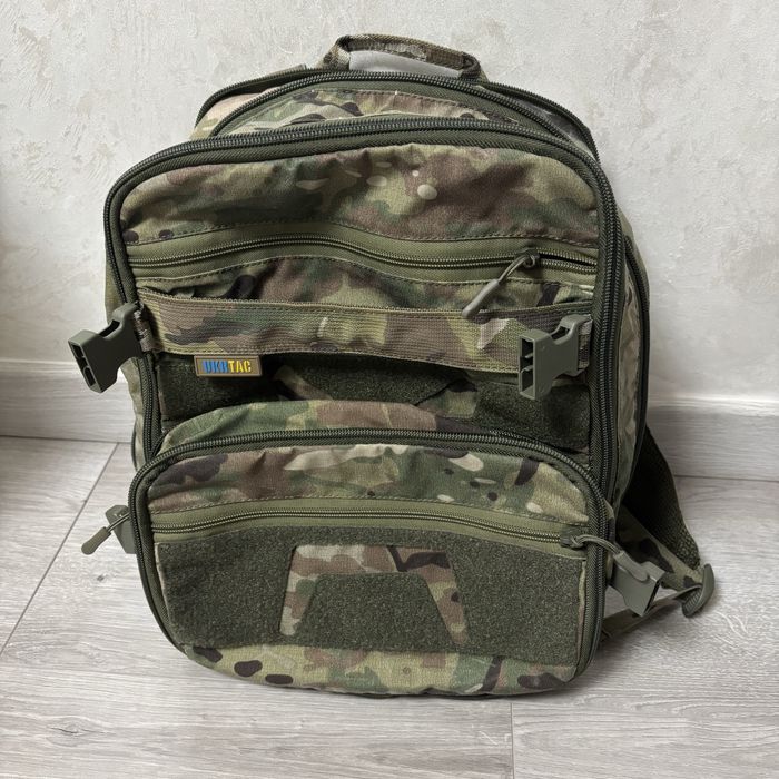 Штурмовий рюкзак для плитоноски UKRTAC Мультикам
