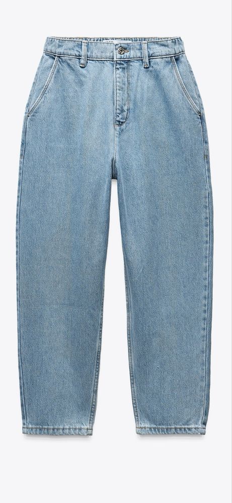Джинси Zara Carrot Fit