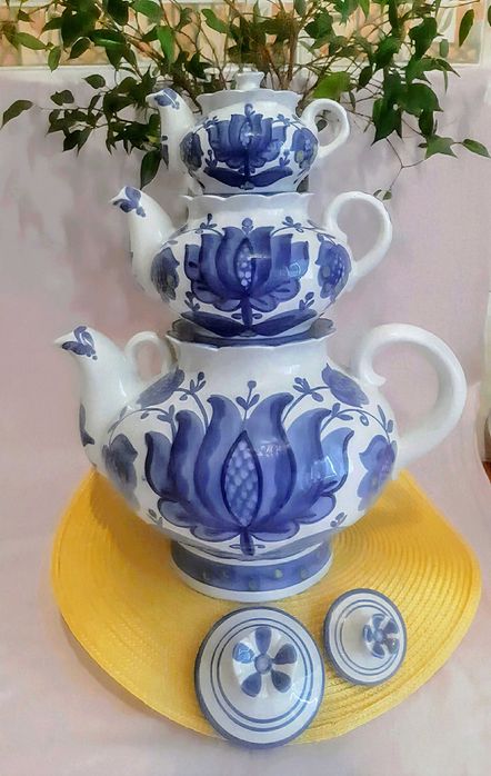 Сервиз чайный Барановка Дружковка набор чайников Городница Славянск