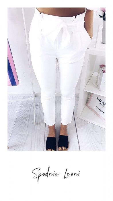 Białe spodnie Nowe