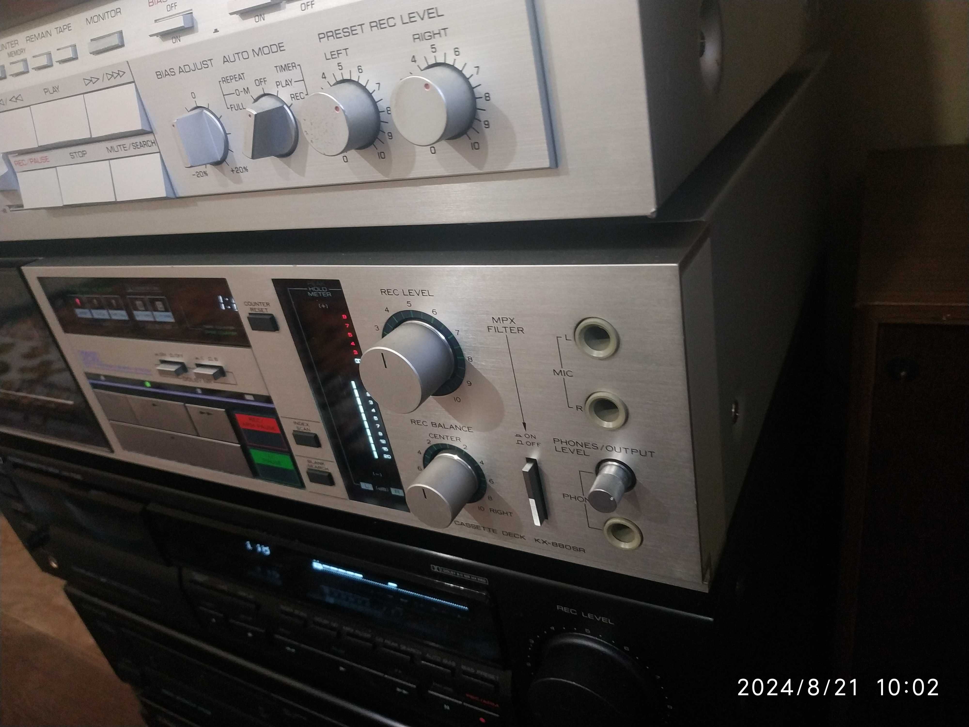 Кассетная дека - Kenwood KX-880SR.