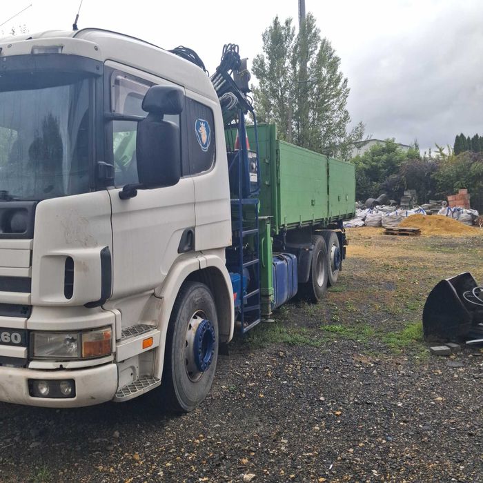 samochód ciężarowy SCANIA