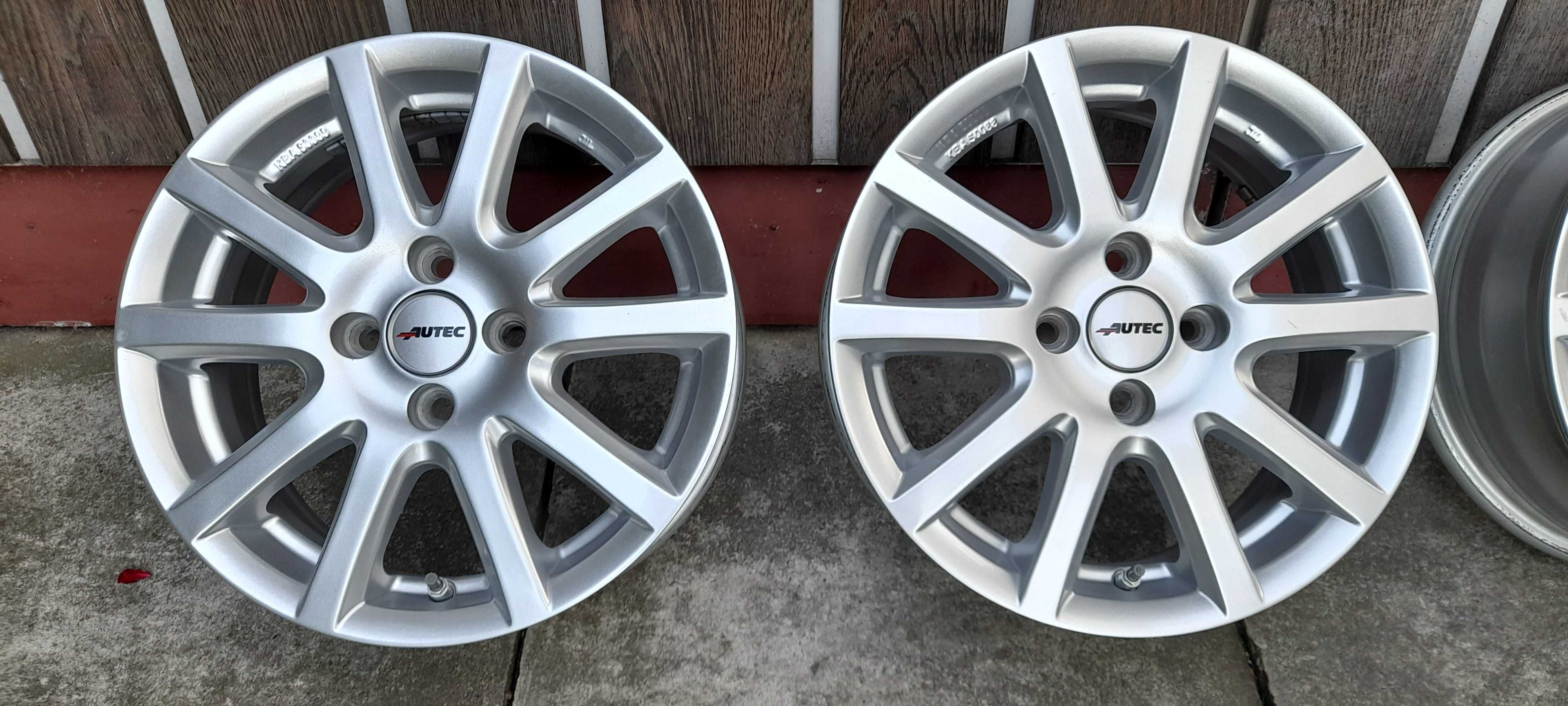 Felgi aluminiowe 15" czujniki TPMS ET40 4x100 Honda Kia Nissan Mazda