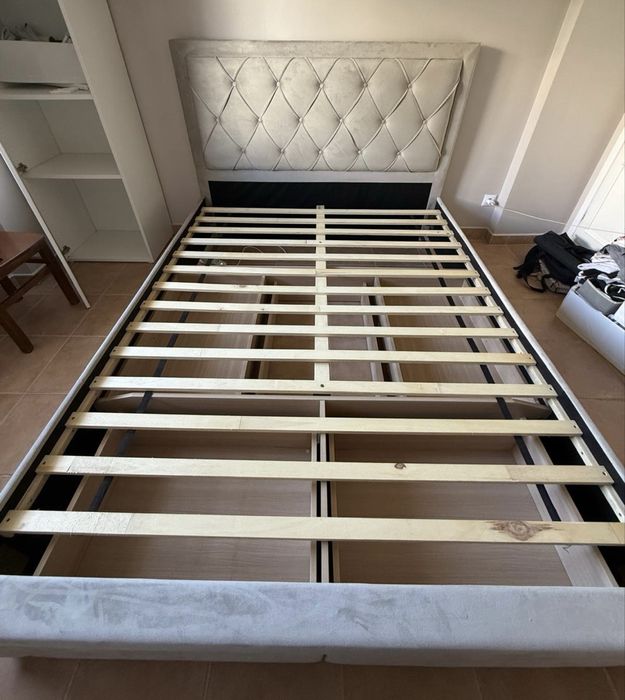 Cama de casal Bia com 4 gavetas 160 x 200cm