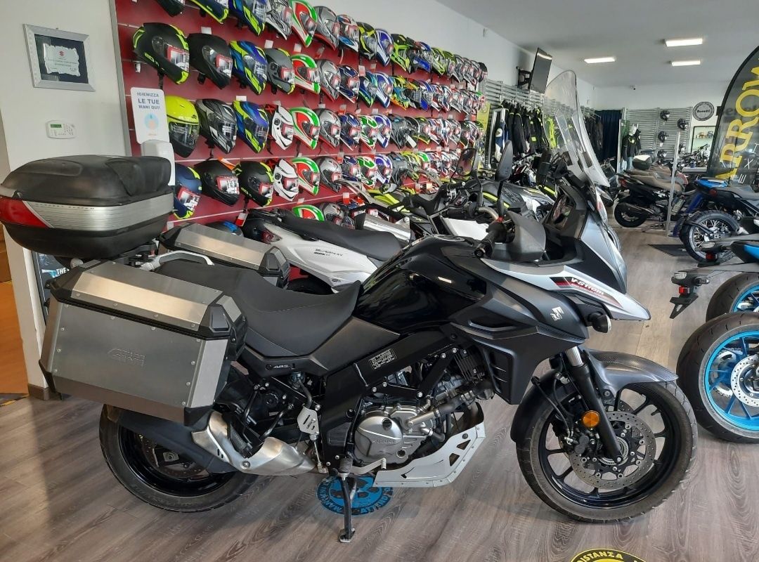 Suzuki dl 650 xt V-strom abs 25km '17 rok salon włochy IDEAŁ