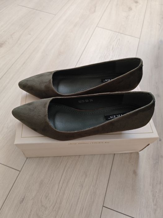 Niskie szpileczki kaczuszki vices 36