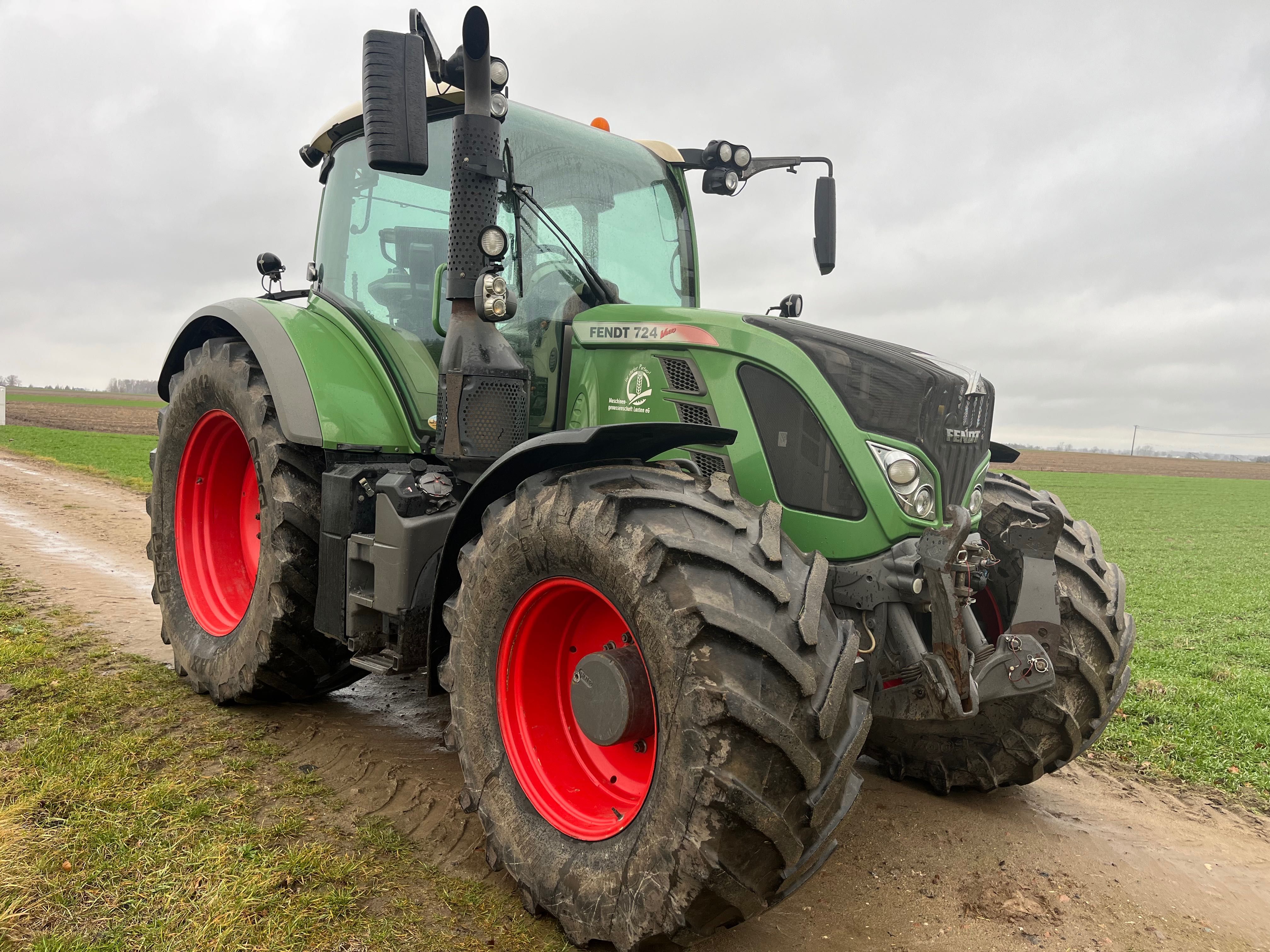 Fendt 724 GPS sprowadzony z Niemiec
