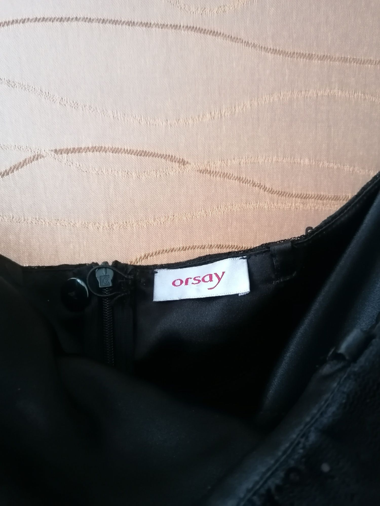 Czarna świecącą sukienka rozmiar 36