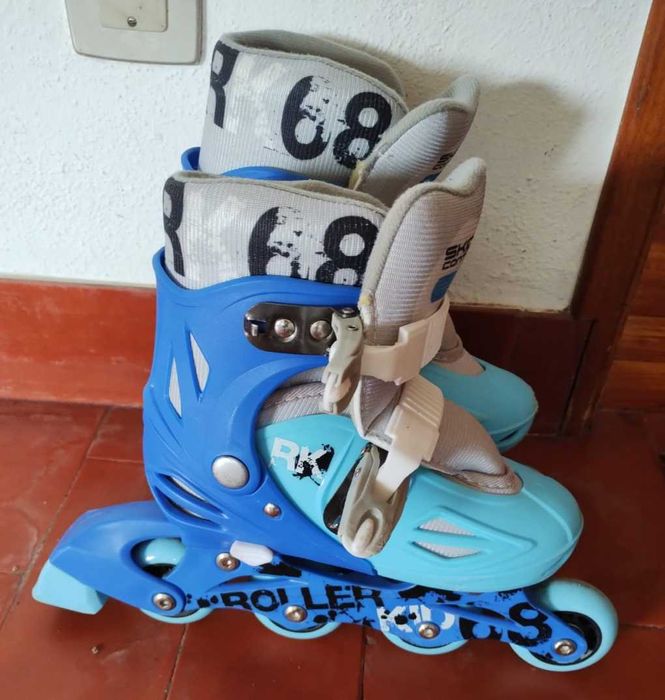 Patins com protetor