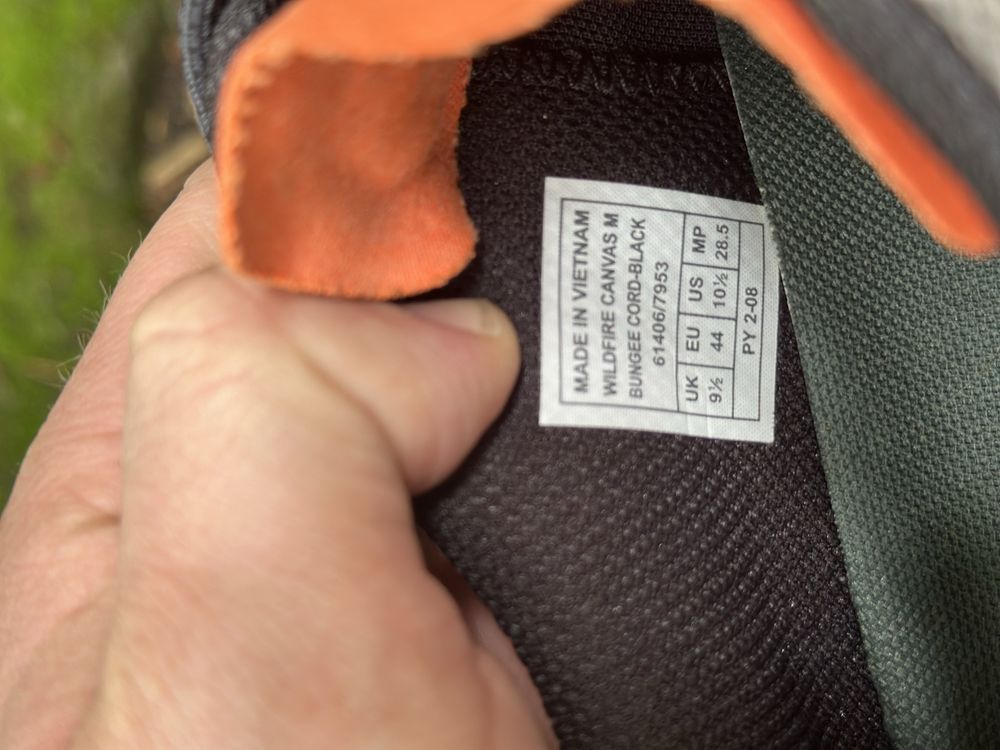 Трекінгові кросівки Salewa WILDFIRE CANVAS M 44 р