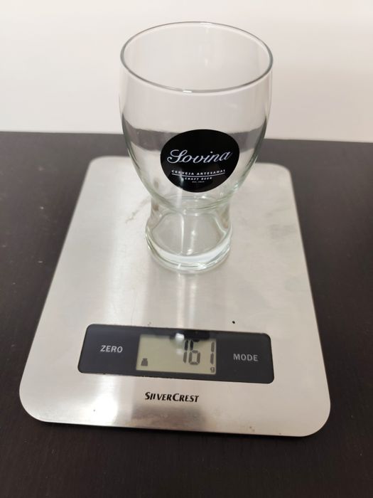 Lote de 4 Copos de Cerveja Artesanal - Sovina (Novos - 25 cl)