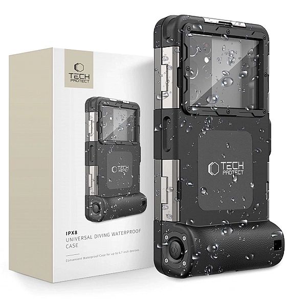 Pokrowiec Tech-Protect Waterproof Case wodoodporny IPX8 na smartfony 4