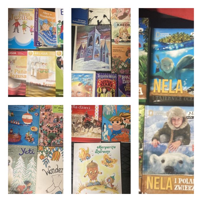 32 książki dla dzieci + autograf Nela