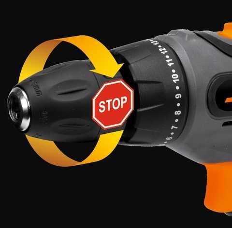 Wiertarko- Wkrętarka STHOR 20V, 26 Nm – akumulator 2 Ah