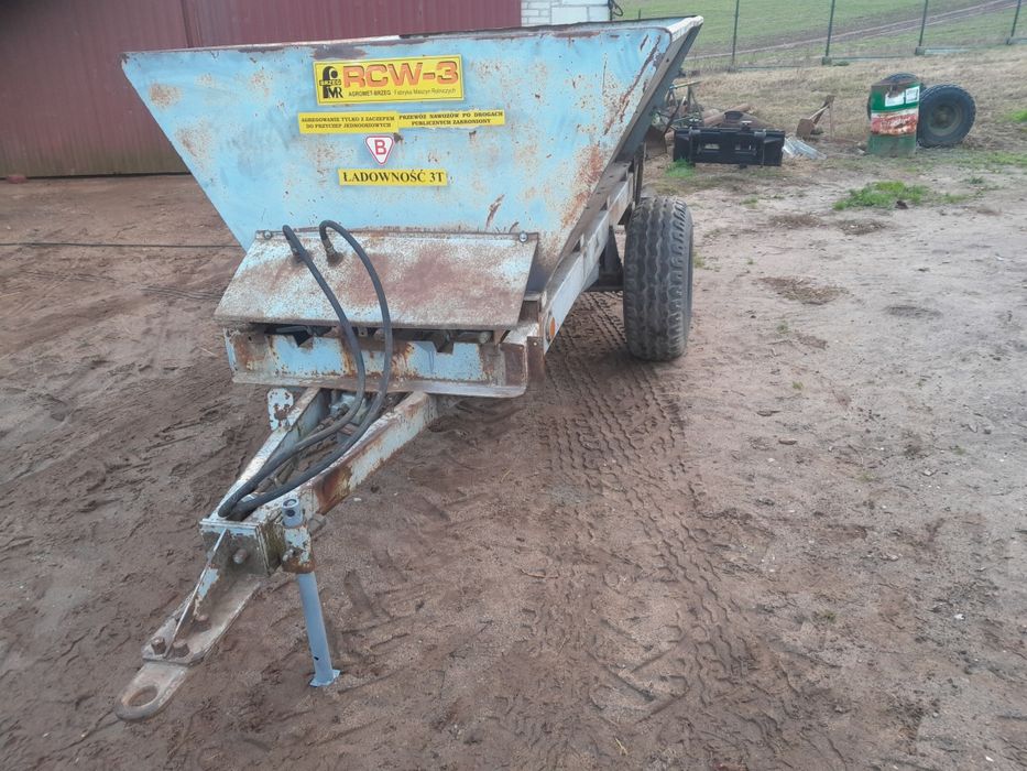 Rozsiewacz piast rcw 3 wapniarka