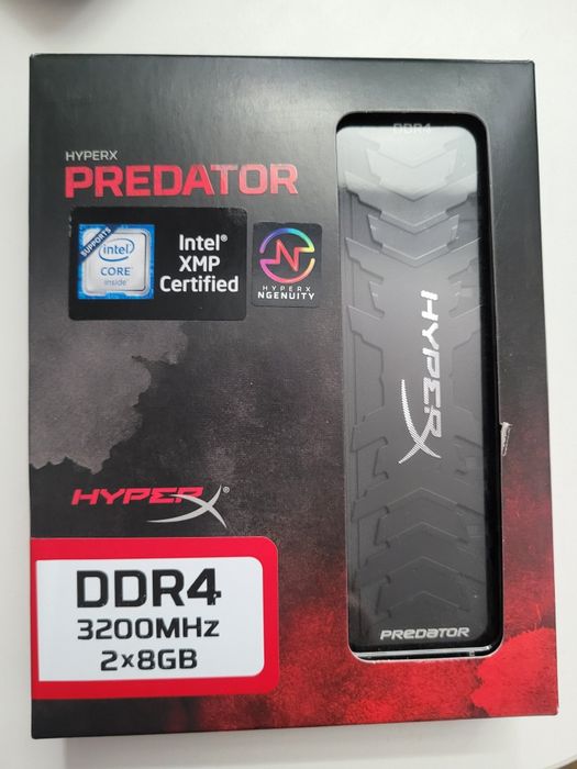 HyperX Predator RGB 2x8GB 3200MHz CL16