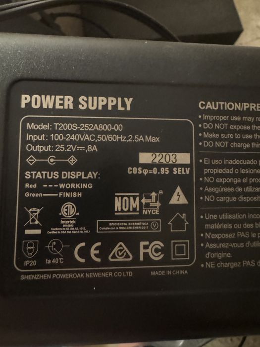 Зарядна станція BLUETTI PS54 700W/537Wh US версія