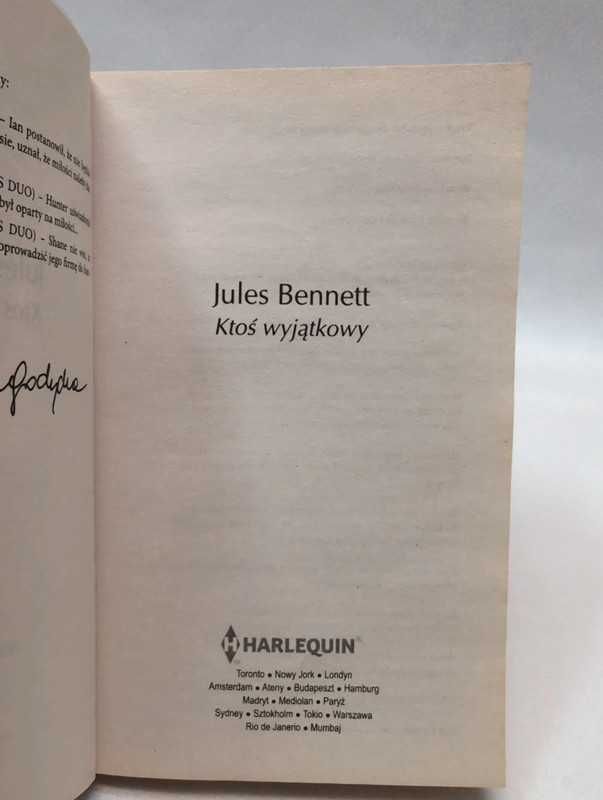 Ktoś wyjątkowy - Jules Bennett