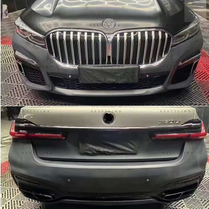 Обвес рестайлинга M760 2020+ для BMW 7 кузов G11-G12 2015-2019